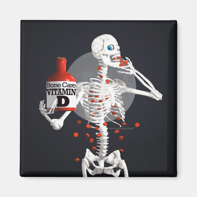 Imán Perlas óseas (Frente)