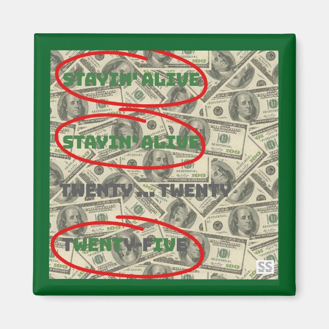 Imán Permanecer vivo/2025 (Frente)