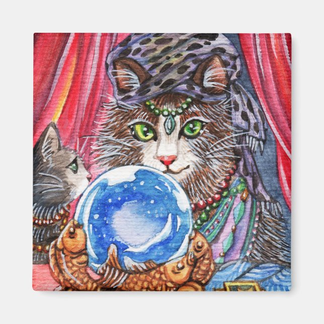 Imán Permítanme Decirle Su Fortuna (Frente)