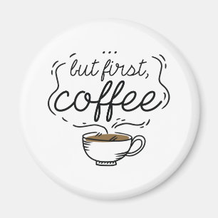 Imán Pero el primer café