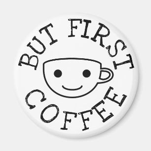 Imán Pero el primer café