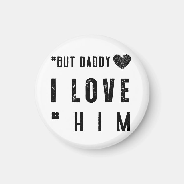Imán Pero papá lo amo (Frente)