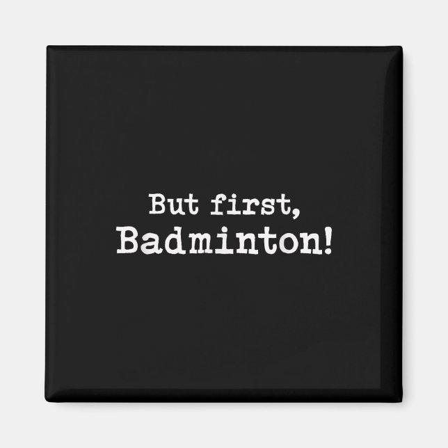 Imán Pero primero Badminton Simple Mínimo Funn Minimali (Frente)