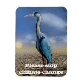 Imán Perón azul en sequía