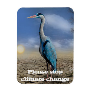 Imán Perón azul en sequía