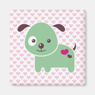 Imán Perrito de Kawaii