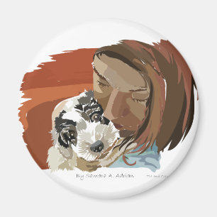 IMÁN PERRITO HUGGABLE