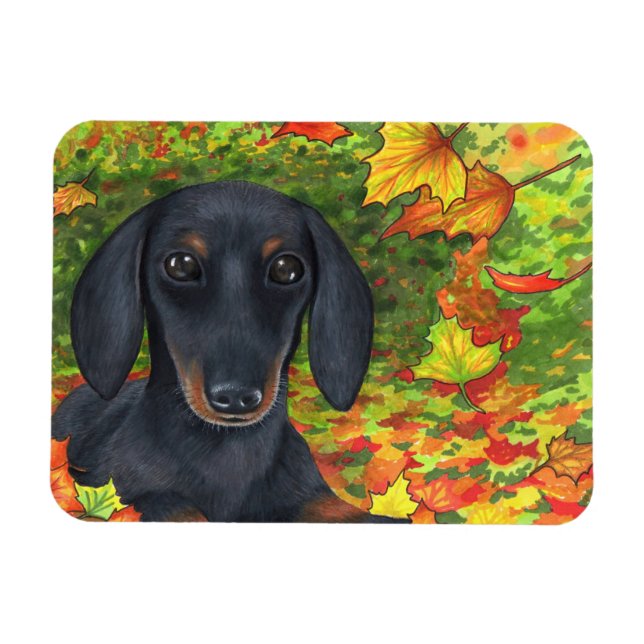 Imán perro 142 Dachshund (Horizontal)