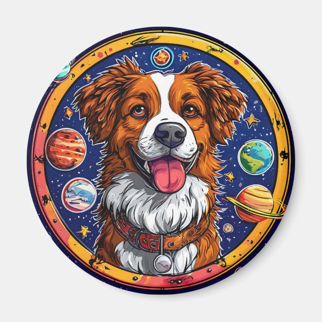 Imán Perro alegre (Frente)