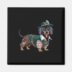 Imán Perro alemán Dachshund Bavarian Weiner Sausage _3