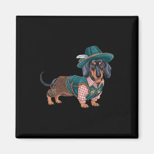 Imán Perro alemán Dachshund Bavarian Weiner Sausage _6