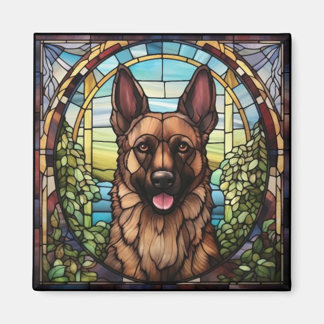 Imán Perro alsaciano (Frente)
