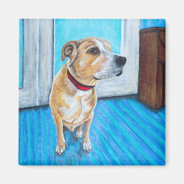 Imán Perro amarillo