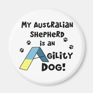 Imán Perro australiano de la agilidad del pastor