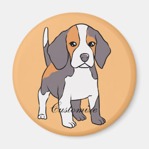 Imán Perro Beagle Cute Rama Thunder_Cove
