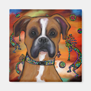 IMÁN PERRO BOXER