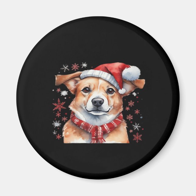 Imán Perro chrismes camiseta clásica (Frente)
