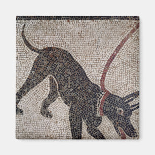 Imán Perro con correa, de Pompeya
