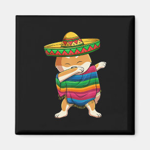 Imán Perro Dabbing shiba inu Perro de México lindo pr