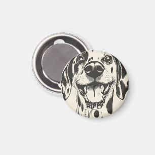 Imán Perro dálmata personalizado