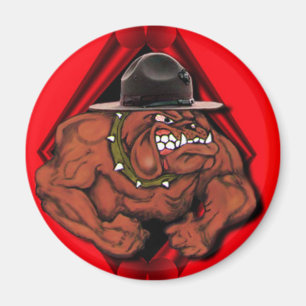 Imán Perro de diablo del USMC