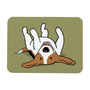 Imán Perro de Dibujos Animados Beagle Lindo