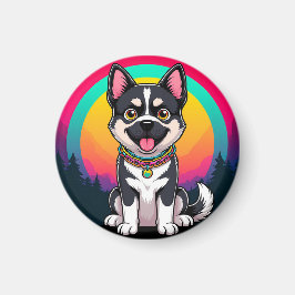 Imán Perro de Dibujos Animados Juguetón