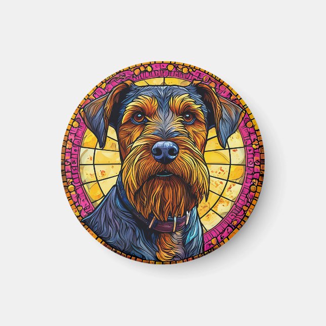 Imán Perro de dibujos animados lindo (Frente)