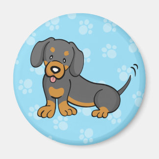 Imán Perro de dibujos animados lindo Dachshund Magnet