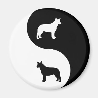 Imán Perro de ganado australiano Yin Yang