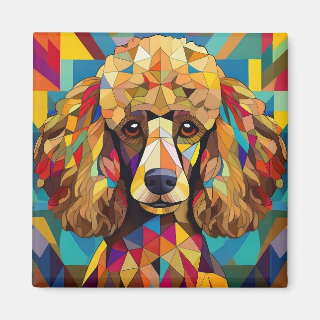 Imán Perro de IA (Frente)