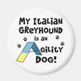 Imán Perro de la agilidad del galgo italiano