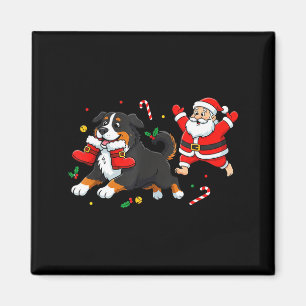 Imán Perro de la Montaña de Berna Botas de Papá Noel Na
