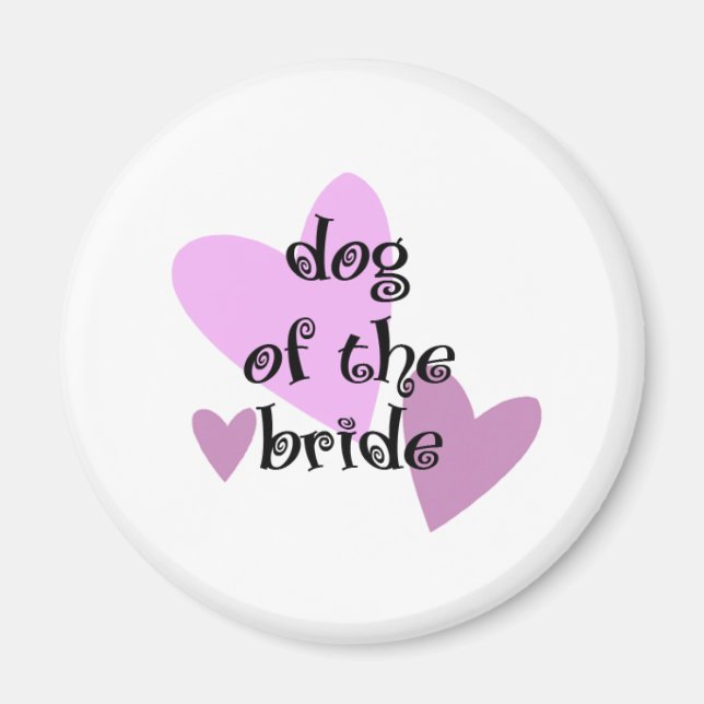 Imán Perro de la Novia (Frente)