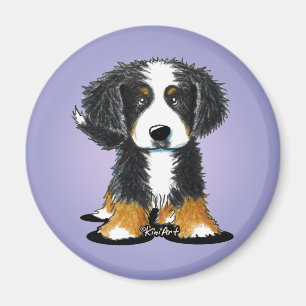 Imán Perro de montaña KiniArt Bernese