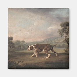 Imán Perro de puntero español (por George Stubbs)