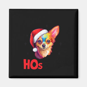 Imán Perro de Santa Chihuahua hay algunos cascos en est