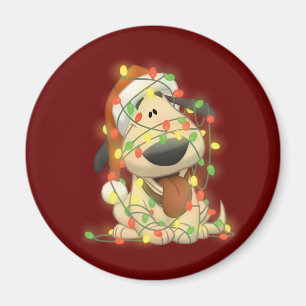 Imán Perro del navidad