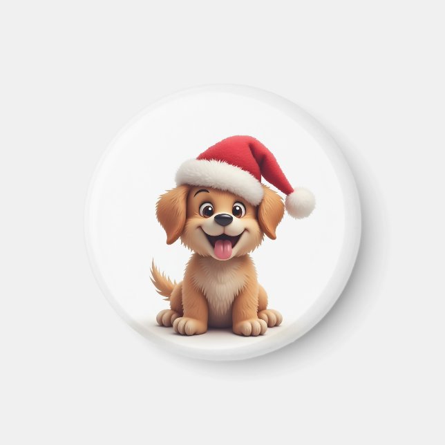 Imán Perro en Santa Sat (Frente)