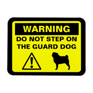 Imán Perro Guardián de Alerta Pug