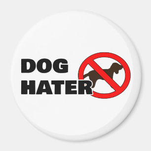 Imán Perro Hater