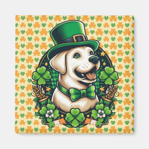 Imán Perro lindo del Día de San Patricio
