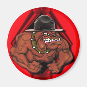 Imán Perro malvado USMC
