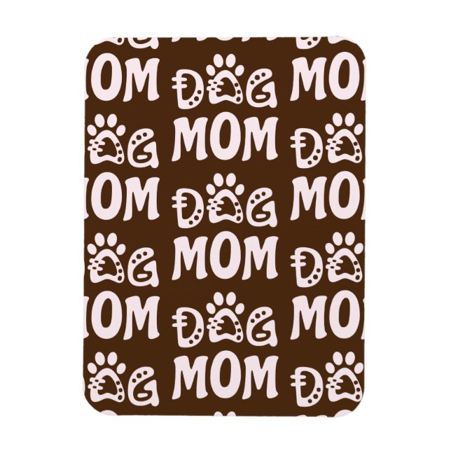 Imán Perro Mamá (Vertical)