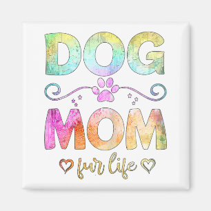Imán Perro Mamá para la vida feliz Día de la Madre Mejo