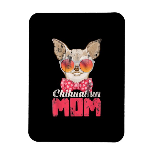 Imán Perro Mom Chihuahua (Vertical)
