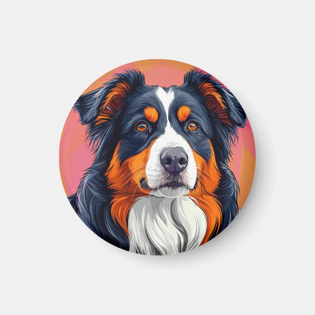 Imán Perro pastor australiano (Frente)