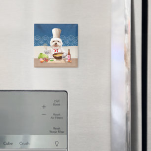 Imán Perro pequeño chef