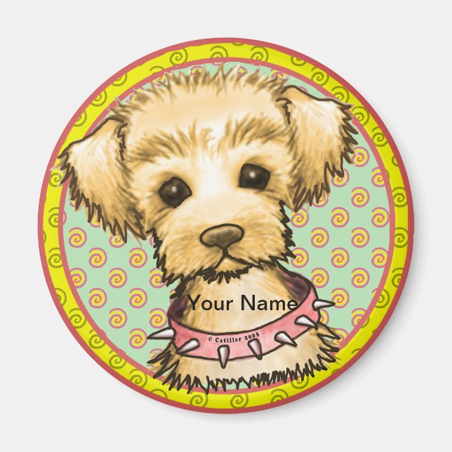 Imán Perro pequeño de Spike (Frente)