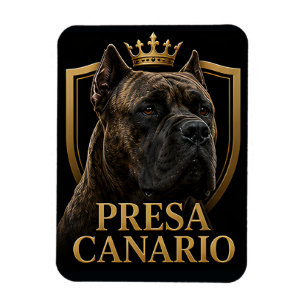 Imán Perro Real Presa Canario Amantes de Perros Poderos